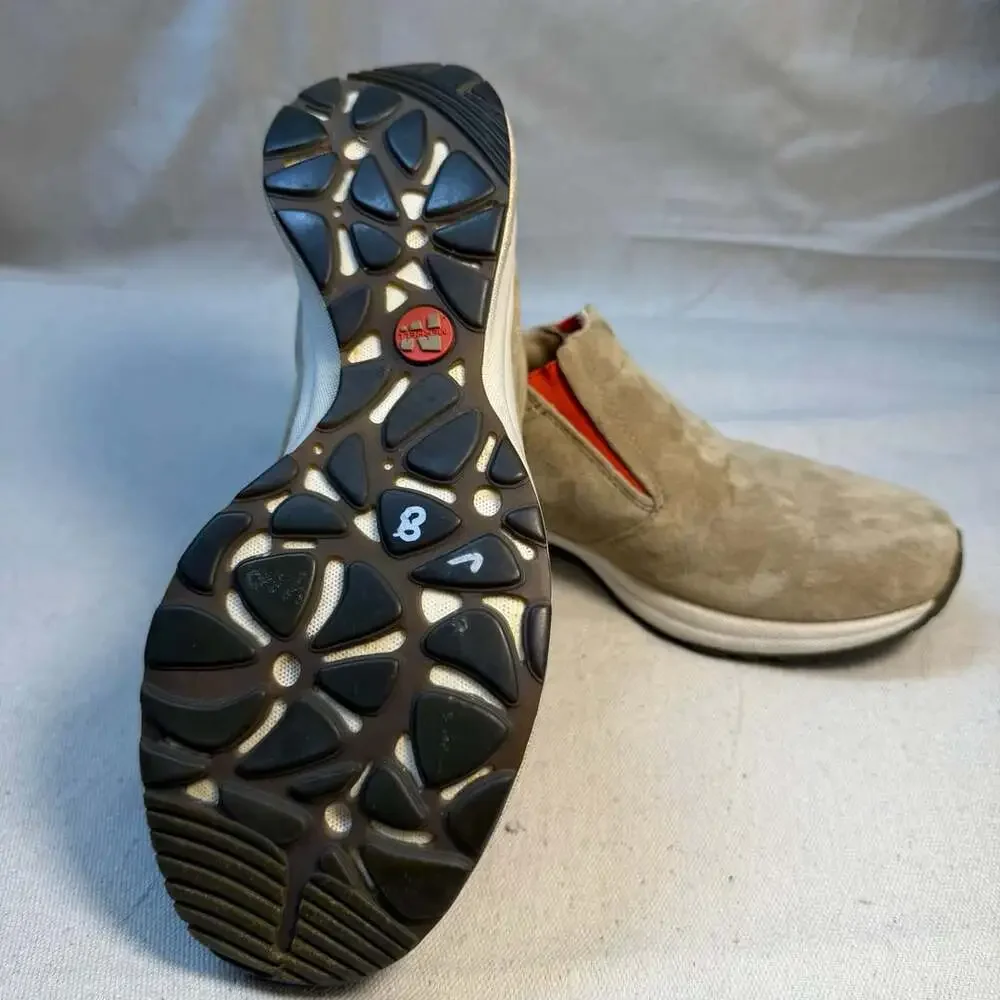 Merrell Slip-On Shoes Brown Suede